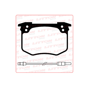 PASTILLAS LITTON PEUGEOT 504 - 505 CON SENSOR