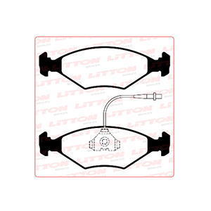 PASTILLAS LITTON FIAT DUNA/REGATTA 2000/UNO CABLE