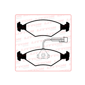 PASTILLAS LITTON FIAT TEMPRA ORO-PLATA y 16V.