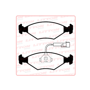PASTILLAS LITTON FIAT PALIO/SIENA CON SENSOR