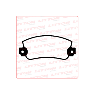 PASTILLAS LITTON FIAT 147/BRIO/SPAZIO/FIORINO/EUR