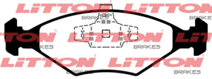 PASTILLAS LITTON Fiat Uno Fire 09/...