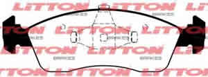 PASTILLAS LITTON Palio Attractive 1.0 - 1.4 Evo 11/... // Un