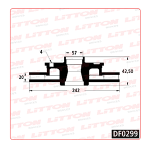 Disco Freno Kia 1.5 - 1.6I 93/.. Delante Ventilado
