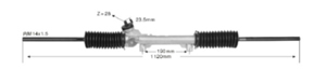 Caja Direccion Peugeot 205 piñon estriado ../2007 Mecanica